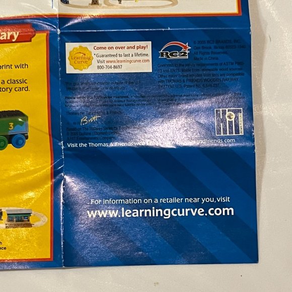 Thomas & Friends Wooden Railway 2005 Checklist - Picture 3 of 3